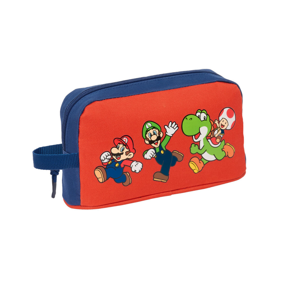Thermal Lunchbox Super Mario Mamma mia Red Navy Blue 21,5 x 12 x 6,5 cm