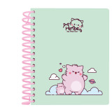 Notebook Pembe The pink cat Multicolour
