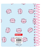 Notebook Pembe The pink cat Multicolour