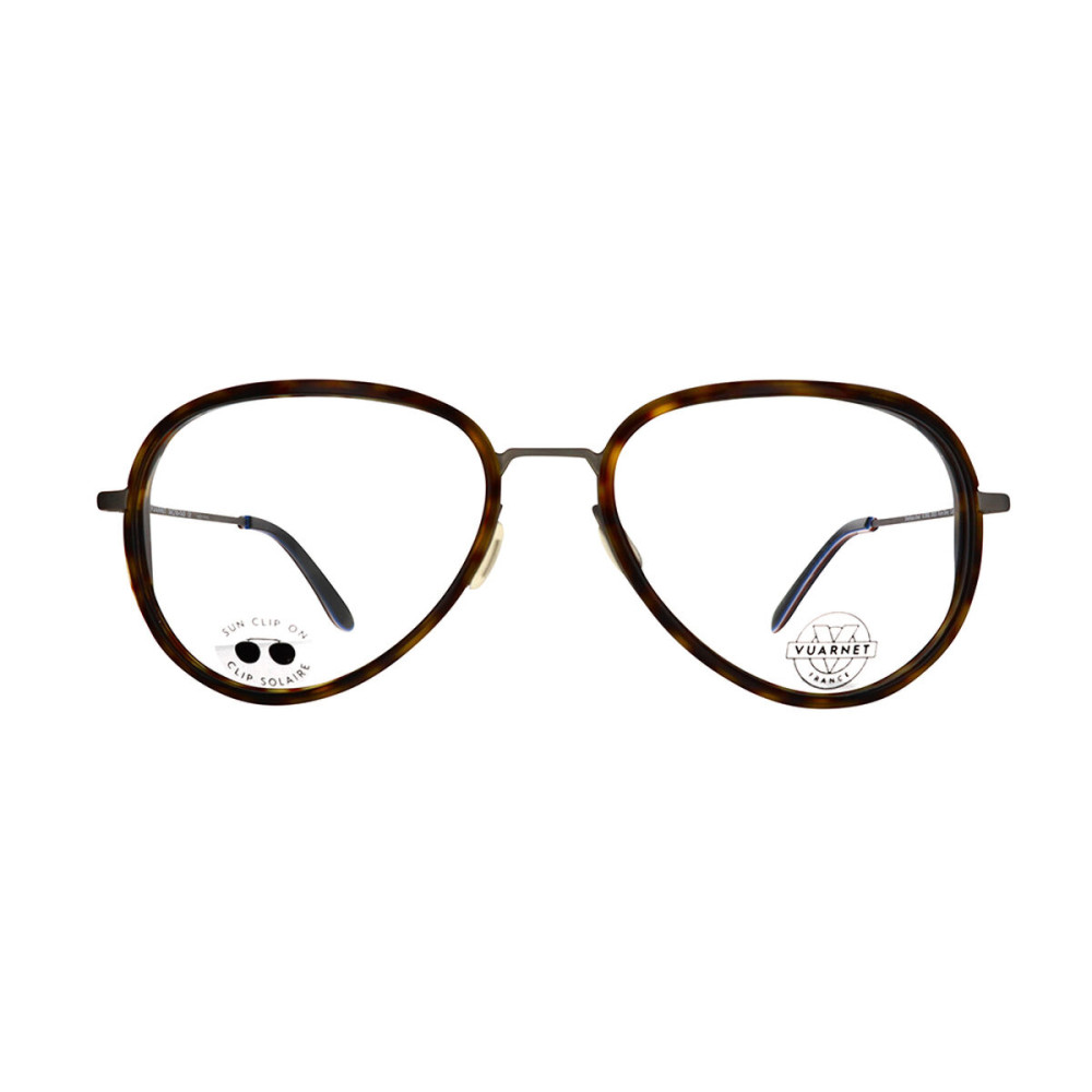 Unisex' Spectacle frame Vuarnet VL18050003112 Brown ø 54 mm
