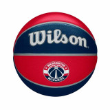 Basketball Ball Wilson Nba Team Tribute Was Wizards Blue Natural rubber (Size 7)