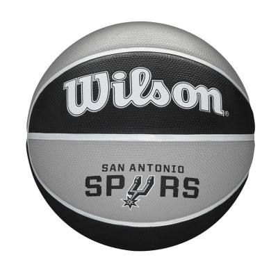 Basketball Ball Wilson Nba Team Tribute San Spurs Black Natural rubber