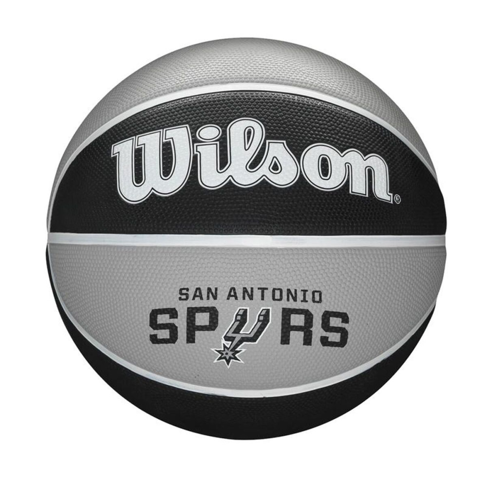 Basketball Ball Wilson Nba Team Tribute San Spurs Black Natural rubber