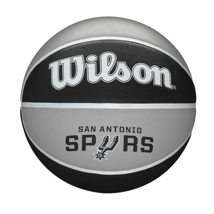 Basketball Ball Wilson Nba Team Tribute San Spurs Black Natural rubber
