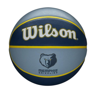 Basketball Ball Wilson Nba Team Tribute Memphis Blue Natural rubber