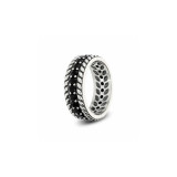 Men's Ring Albert M. WSOX00624.BS-24 Silver Black