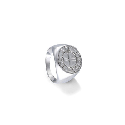 Men's Ring Radiant RH000216-22 Silver