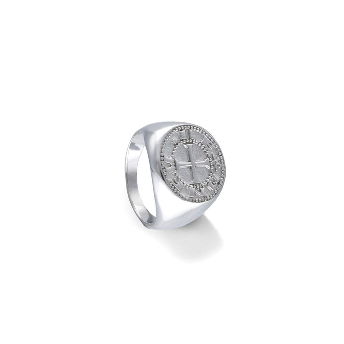 Men's Ring Radiant RH000216-22 Silver