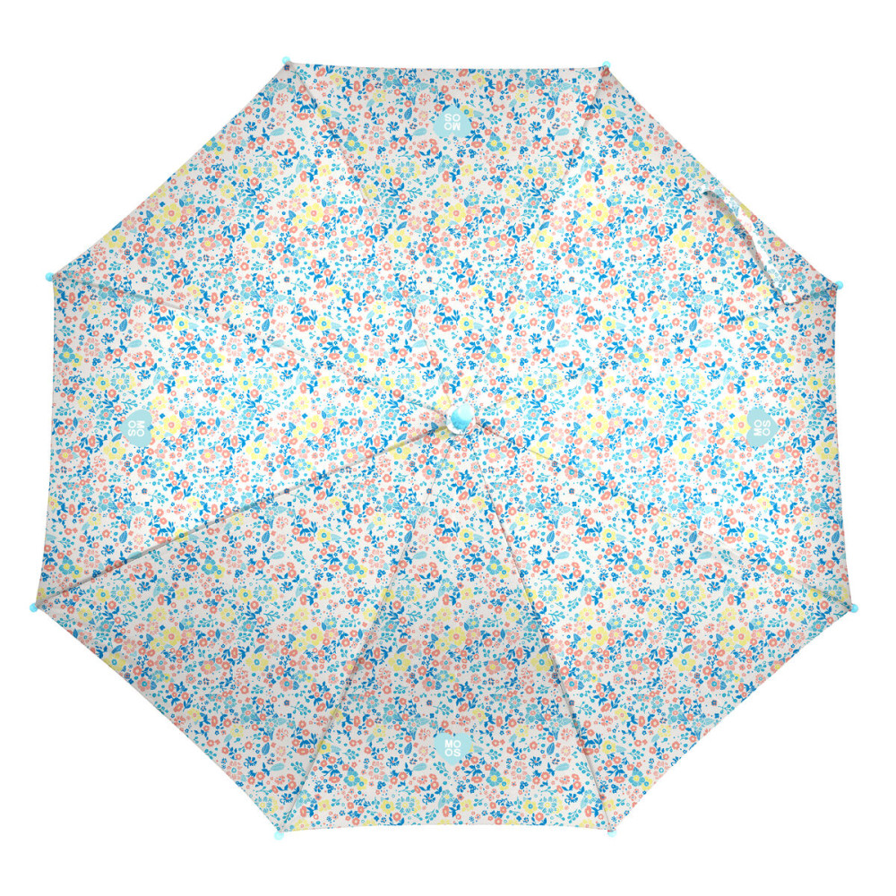 Umbrella Moos Fiori Multicolour Ø 86 cm