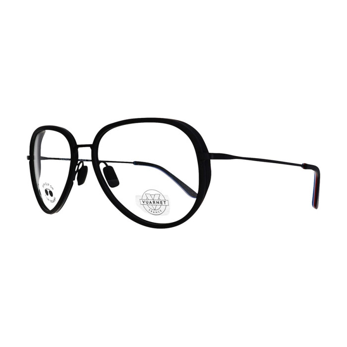 Unisex' Spectacle frame Vuarnet VL18050001112 Black ø 54 mm