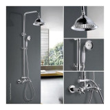 Shower Column Rousseau Grey Polycarbonate