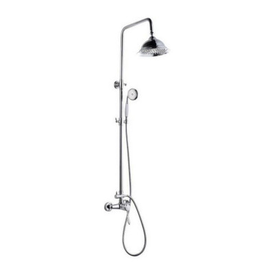 Shower Column Rousseau Grey Chrome 150 mm