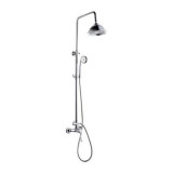 Shower Column Rousseau Grey Chrome 150 mm