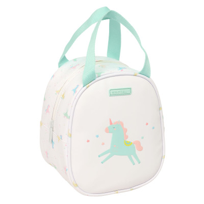 Thermal Lunchbox Safta Unicornio Beige 19 x 22 x 14 cm