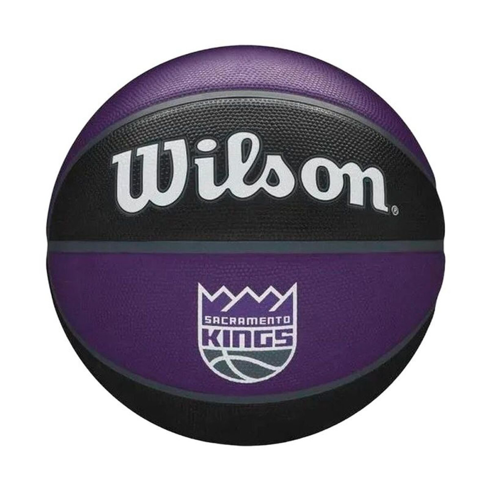 Basketball Ball Wilson Nba Team Tribute Sac Kings Blue Natural rubber (Size 7)