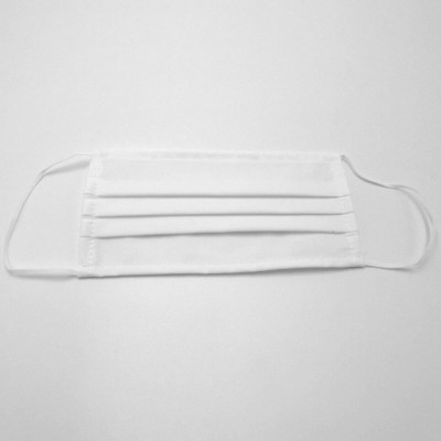 Hygienic Face Mask Contact Washable White