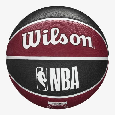 Basketball Ball Wilson NBA Tribute Miami  Dark Red Natural rubber (Size 7)