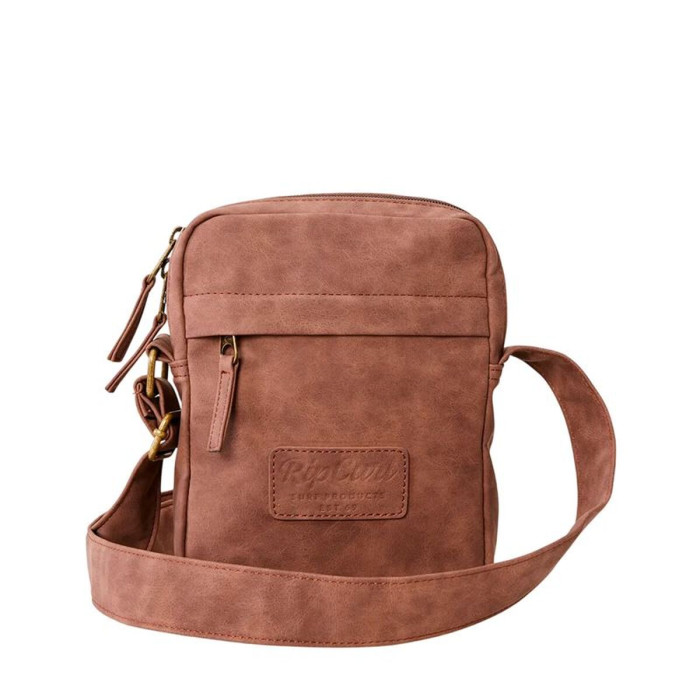 Shoulder Bag Rip Curl Classic Leazard No Idea Pouch Brown