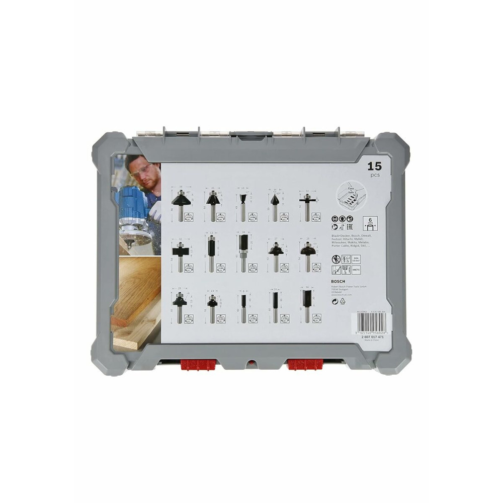 Spool set BOSCH 2607017471 Metal 15 Pieces