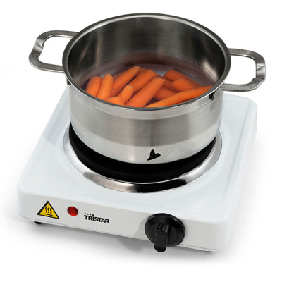 Camping stove Tristar KP6185 1000 W White