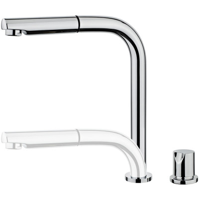 Mixer Tap Teka AUK 983 Silver Metal Steel