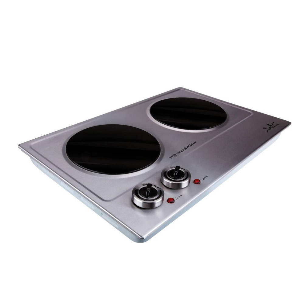 Portable Ceramic Hob JATA V532 2400W Silver Steel 2400 W