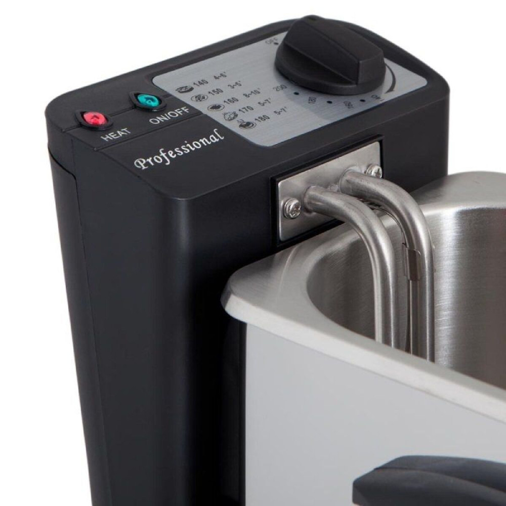 Deep-fat Fryer Orbegozo FDR35 Steel 2000 W 3,5 L