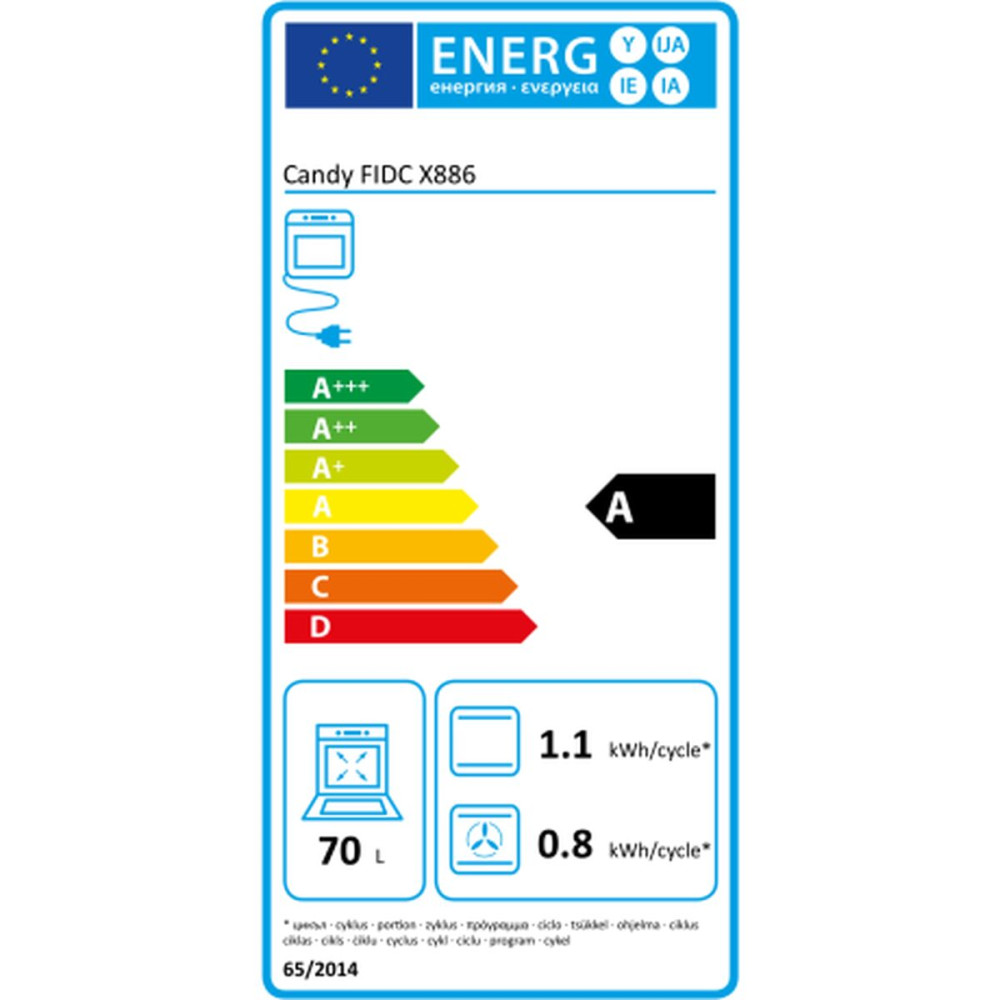 Pyrolytic Oven Candy FIDCPX886