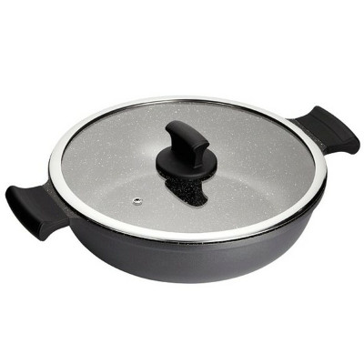 Casserole with lid Inoxibar ABSOLUT Black Ø 28 cm