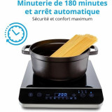 Induction Hot Plate Medion Black 2000 W