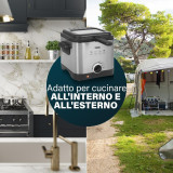 Deep-fat Fryer Princess 01.182612.01.001MINIFREIDORA Steel 1000 W 1,5 L