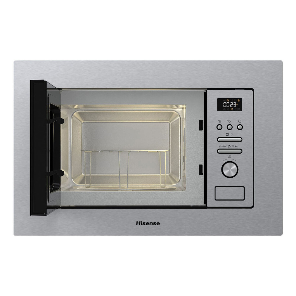 Microwave with Grill Hisense BIM320G41X 800 W 20 L Steel