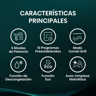 Microwave with Grill Hisense BIM320G41X 800 W 20 L Steel