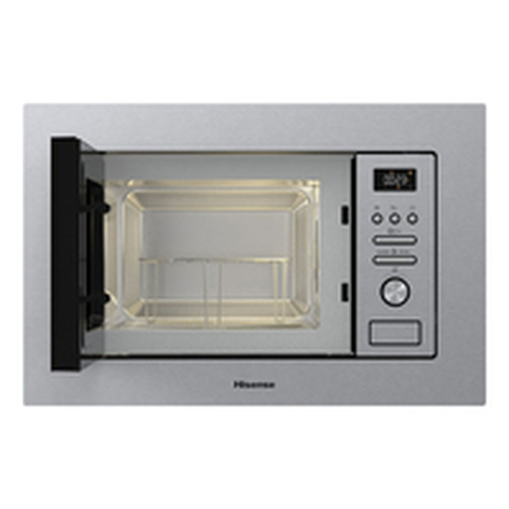 Microwave with Grill Hisense BIM320G41X 800 W 20 L Steel