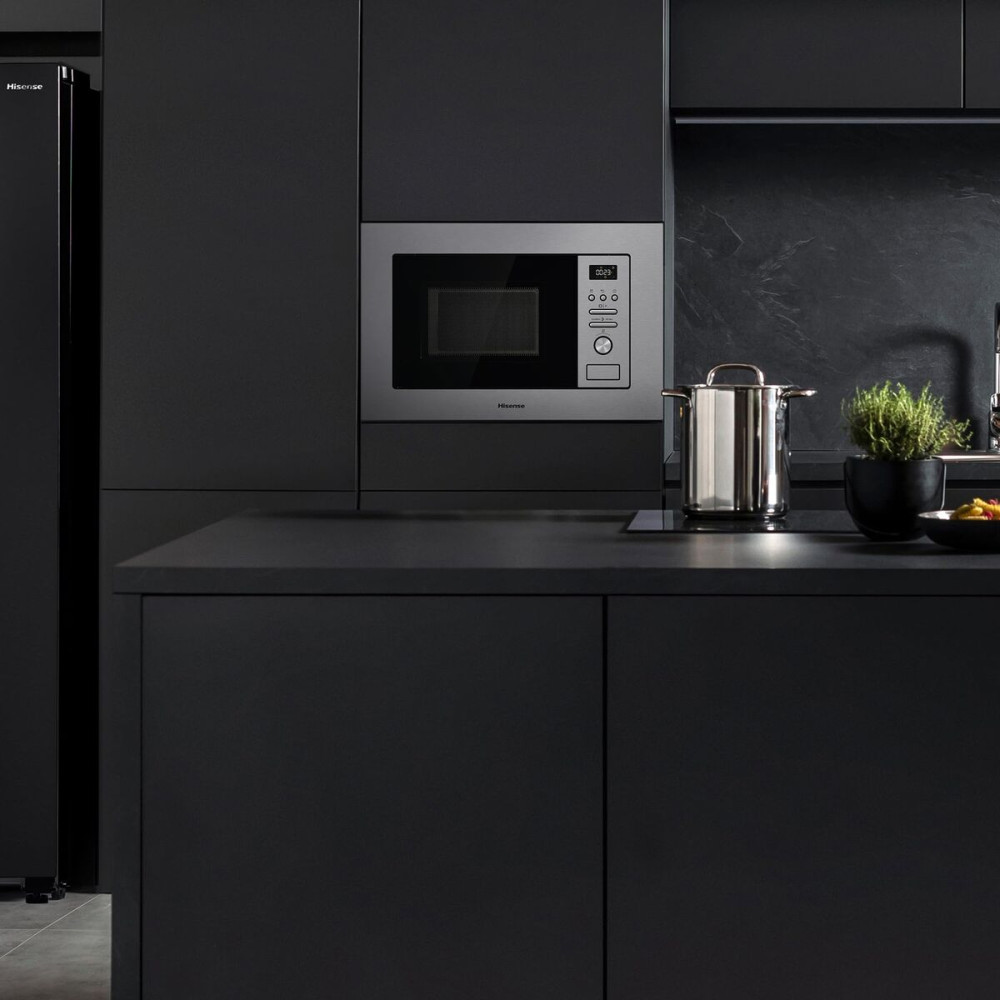 Microwave with Grill Hisense BIM320G41X 800 W 20 L Steel