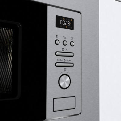 Microwave with Grill Hisense BIM320G41X 800 W 20 L Steel