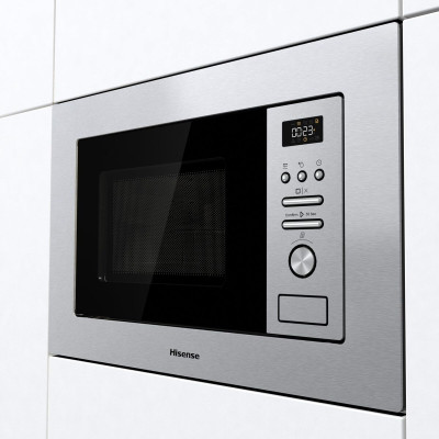 Microwave with Grill Hisense BIM320G41X 800 W 20 L Steel