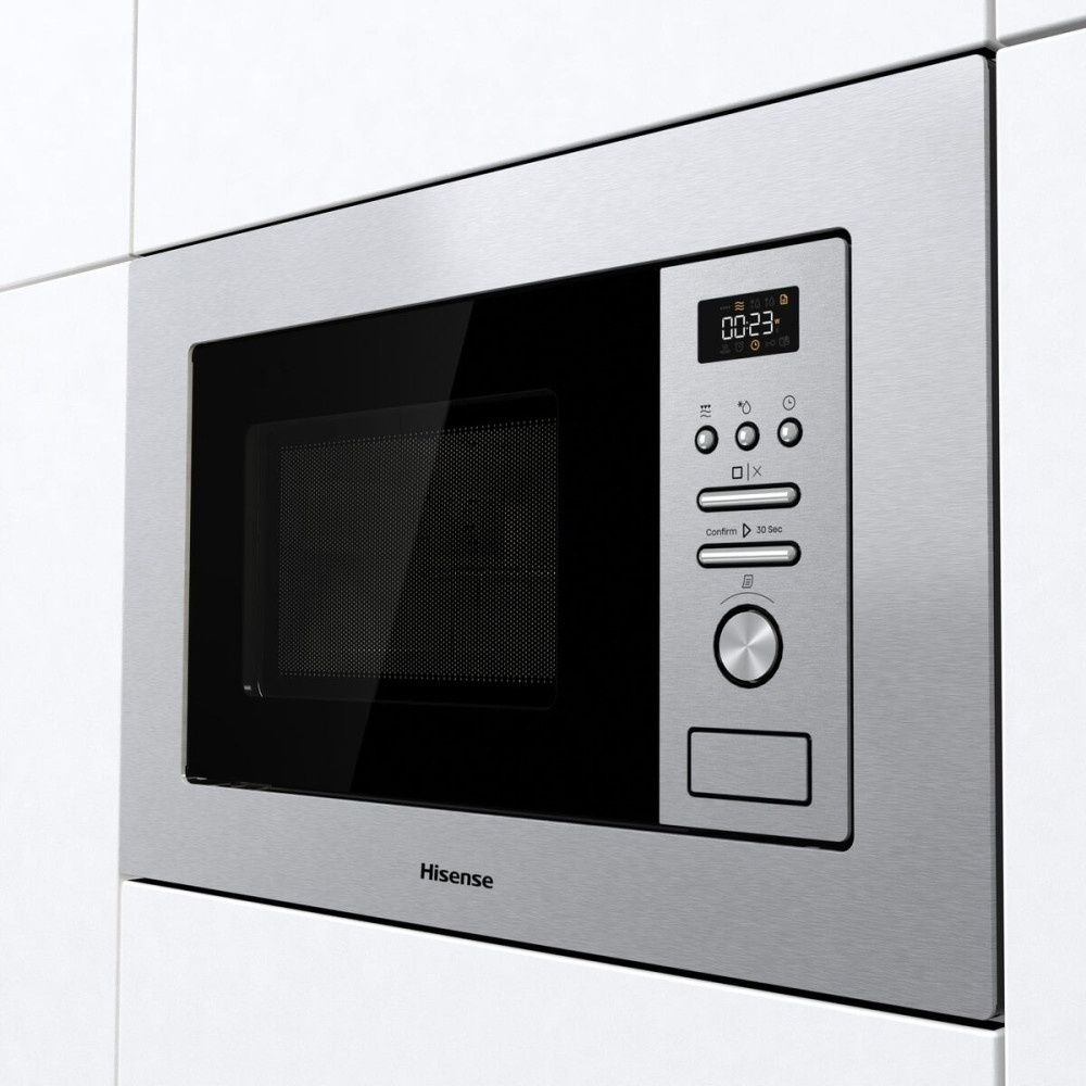 Microwave with Grill Hisense BIM320G41X 800 W 20 L Steel