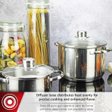 Cookware Magefesa DUX7PCS Silver 7 Pieces