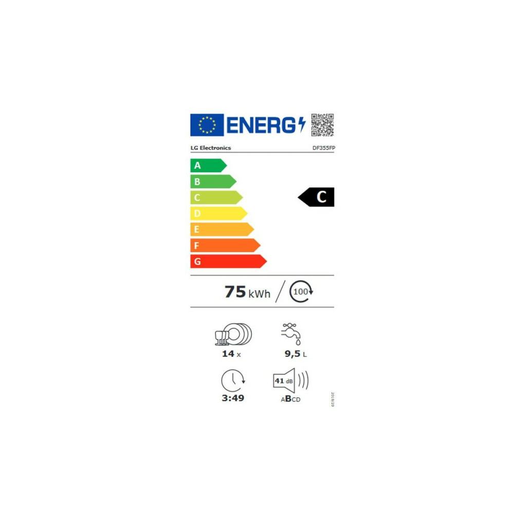 Dishwasher LG DF355FP