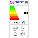 Dishwasher Samsung DW50DG450B00ET 45 cm