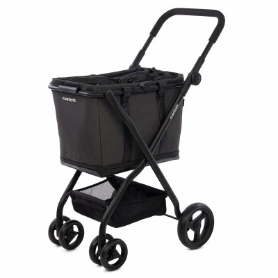 Shopping cart Carlett CUBE S VOLCANO Black