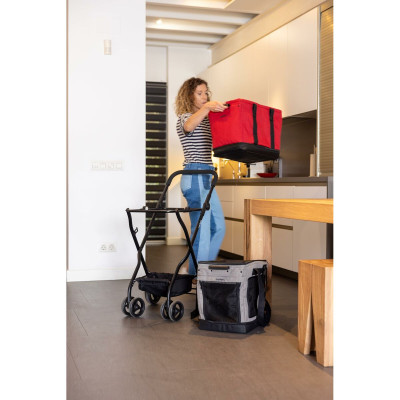 Shopping cart Carlett CUBE S VOLCANO Black