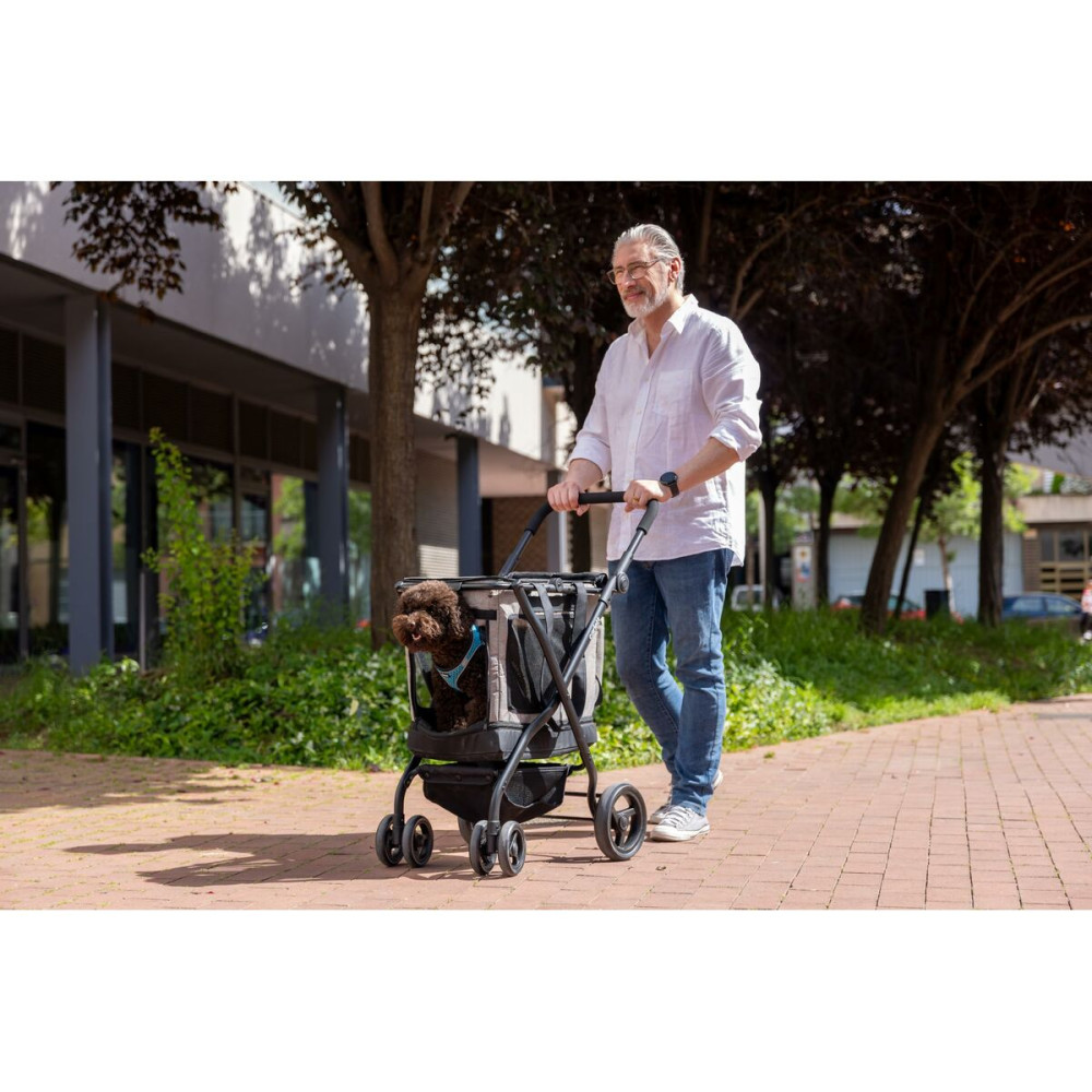 Shopping cart Carlett CUBE P RUBY Red