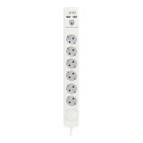 Power Socket - 6 Sockets with Switch TM Electron TMUAD306