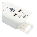 Power Socket - 6 Sockets with Switch TM Electron TMUAD306