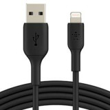 Lightning Cable Belkin CAA001BT1MBK Black 1 m