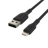 Lightning Cable Belkin CAA001BT1MBK Black 1 m