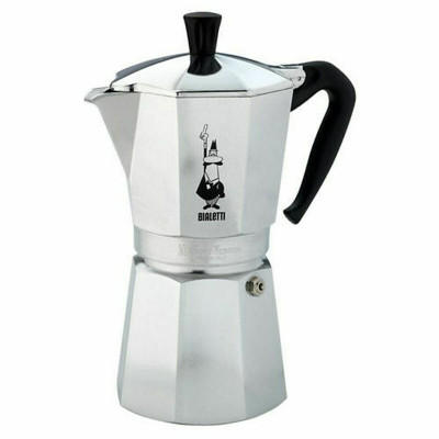 Italian Coffee Pot Bialetti 0001166/MR Silver Aluminium 12 Cups