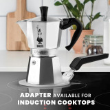 Italian Coffee Pot Bialetti 0001165/X4 Silver Metal Stainless steel Aluminium 1 L